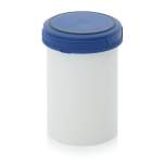 SC A 1.0-99 F4. Screw-top jars Basic, White pail, blue lid