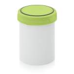 SC A 1.5-119 F1. Screw-top jars Basic, White pail, green lid