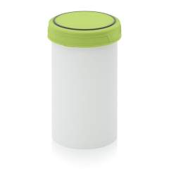 SC A 2.0-119 F1. Screw-top jars Basic, White pail, green lid