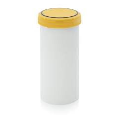 SC A 2.5-119 F2. Screw-top jars Basic, White pail, yellow lid