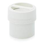 SC AG 0.5-99 F6. Screw-top jars with comfort handle, White pail, white lid