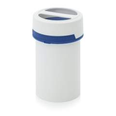 SC AG 1.0-99 F4. Screw-top jars with comfort handle, White pail, blue lid