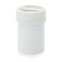 SC AG 1.5-119 F6. Screw-top jars with comfort handle, White pail, white lid