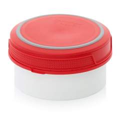 SC I 0.3-99 F3. Screw-top jars Basic, White pail, red lid