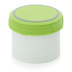 SC I 0.5-99 F1. Screw-top jars Basic, White pail, green lid