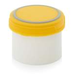 SC I 0.5-99 F2. Screw-top jars Basic, White pail, yellow lid