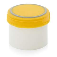 SC I 0.5-99 F2. Screw-top jars Basic, White pail, yellow lid