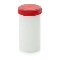 SC I 1.3-99 F3. Screw-top jars Basic, White pail, red lid