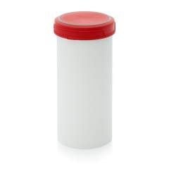 SC I 2.5-119 F3. Screw-top jars Basic, White pail, red lid