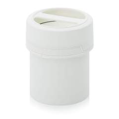 SC IG 0.65-99 F6. Screw-top jars with comfort handle, White pail, white lid