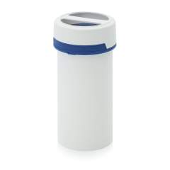 SC IG 1.3-99 F4. Screw-top jars with comfort handle, White pail, blue lid
