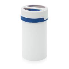 SC IG 2.0-119 F4. Screw-top jars with comfort handle, White pail, blue lid