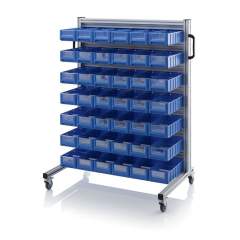 SR.L.41509. System trolleys for rack boxes, 42 pieces RK 41509
(40x15.6x9 cm)