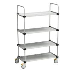 Treston TRTA4104. Adjustable TRTA 4-shelf trolley 1090x530x1515