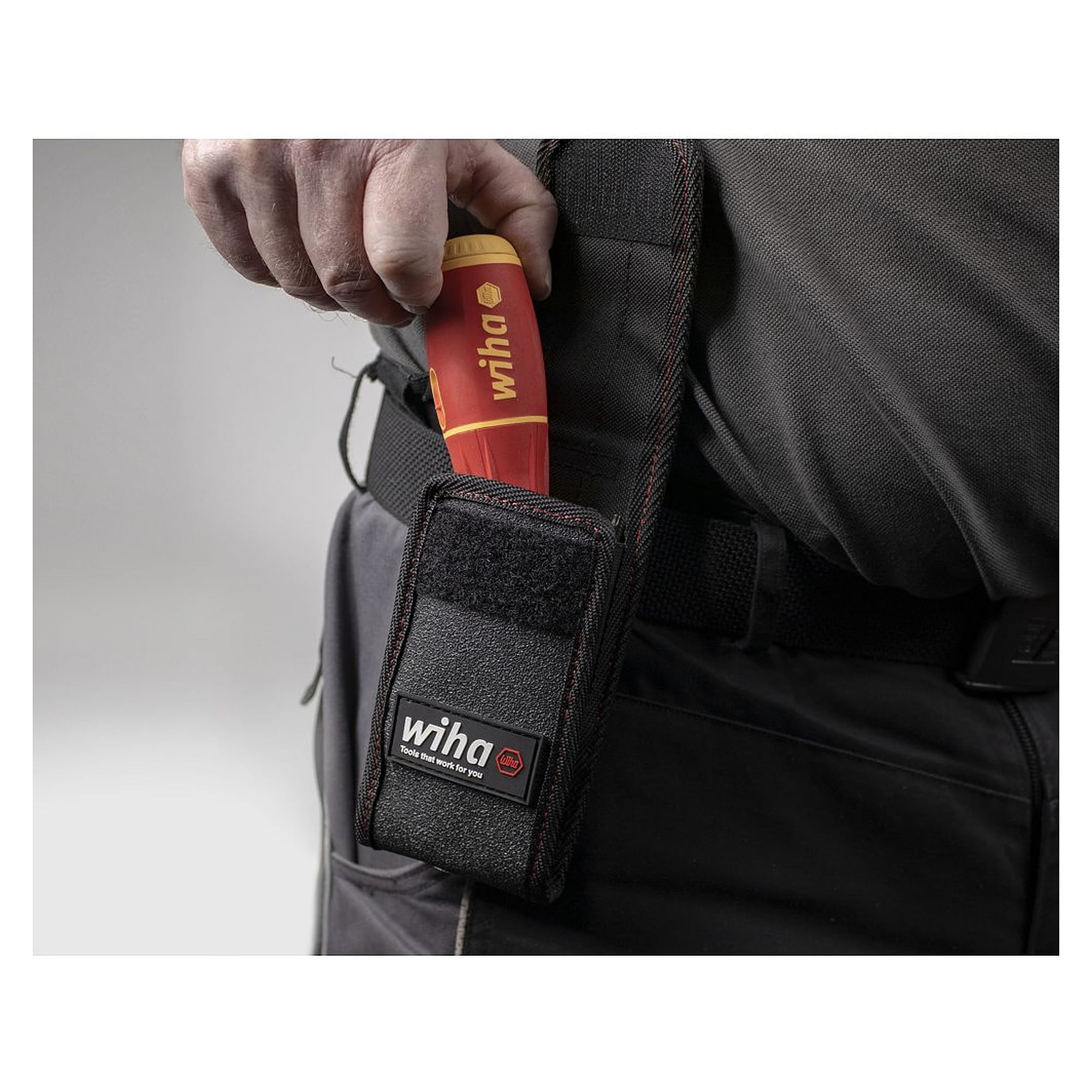 Gürteltasche für Schraubendreher-Handgriffe speedE II und LiftUp - Wiha 44367
