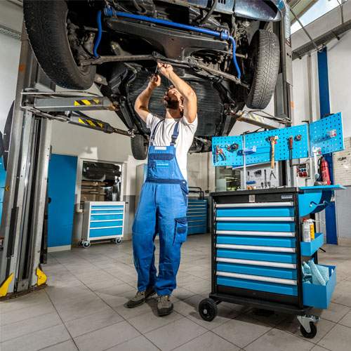 Servante d'atelier maxmobile 2 à 6 tiroirs R 24-16 - Bedrunka+Hirth