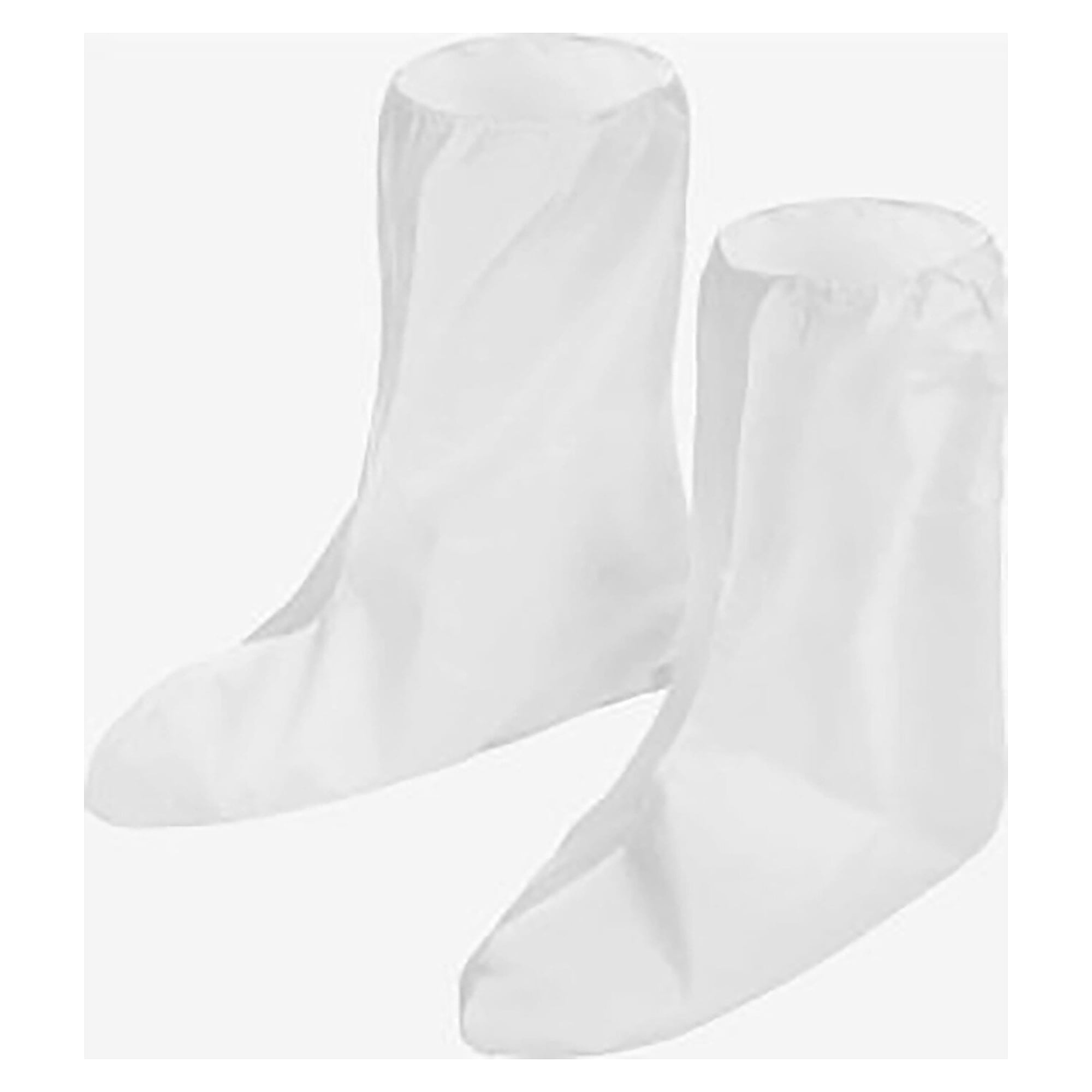 Surchaussures hautes CleanMax salle blanche, antidérapantes, CE cat. III, blanc - DS Safety Wear CLM-ÜSH-AR
