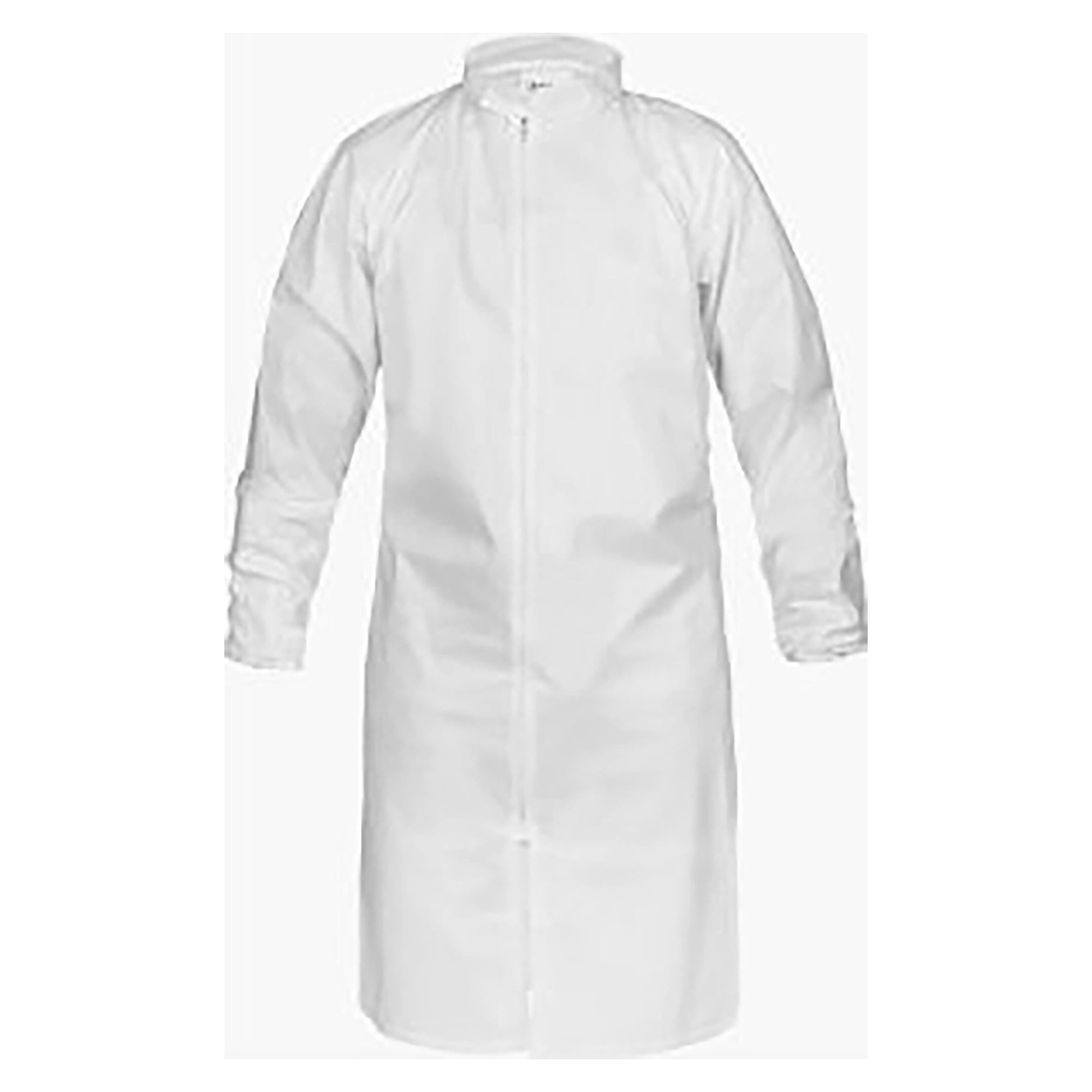 Blouse pour salle blanche CleanMax stérile en film microporeux (film MP), blanc, CE cat. III - DS Safety Wear CLMSKI