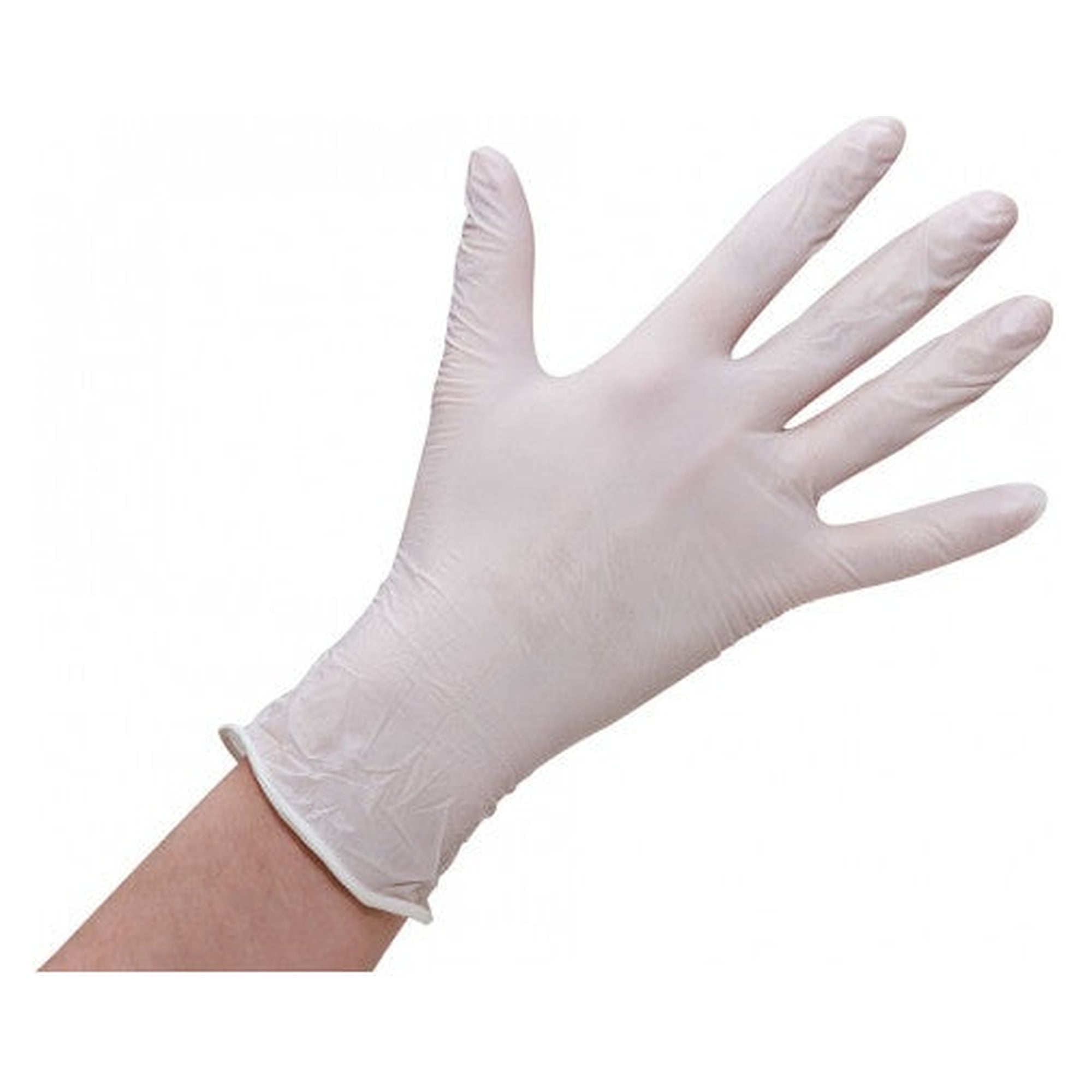 Einweg-Nitrilhandschuh, puderfrei, mikrotexturierte Fingerspitzen, weiß, 200 Stück - DS Safety Wear NHUW
