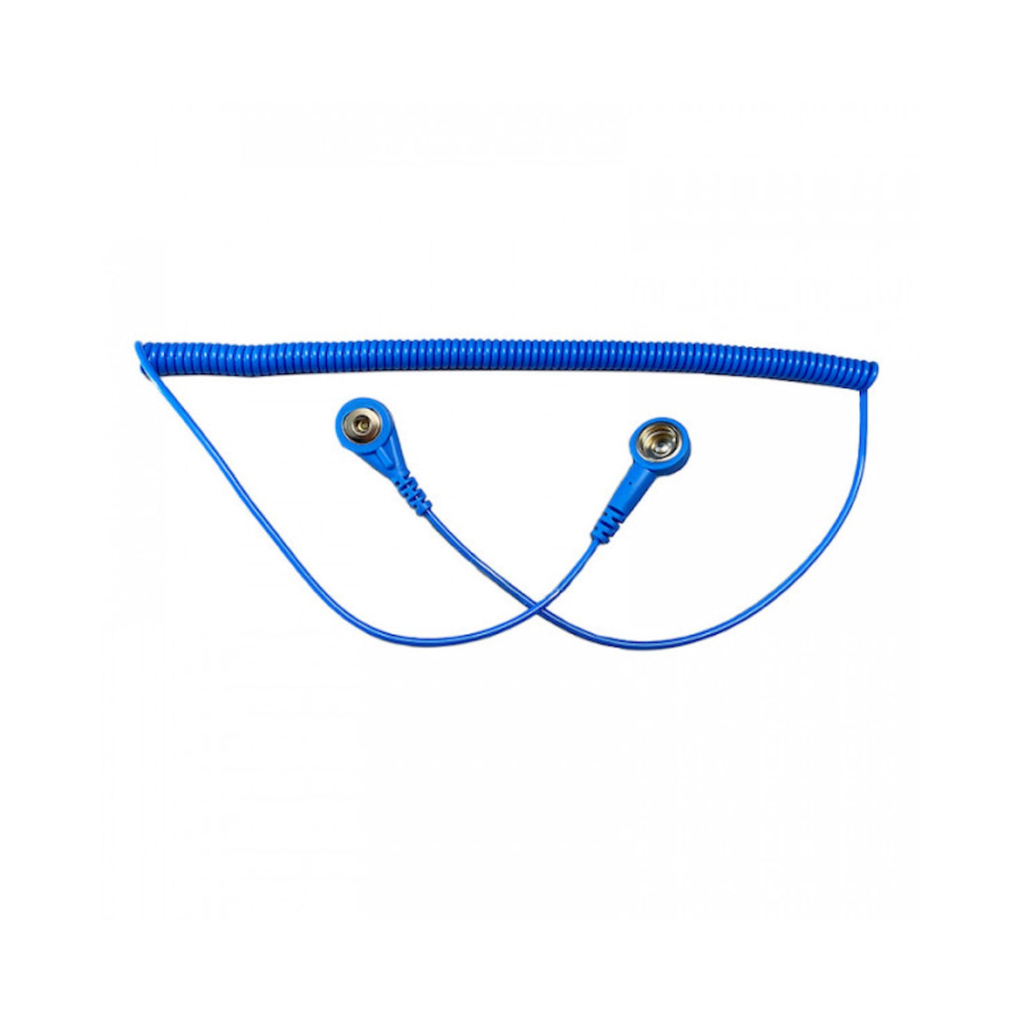 Spiralkabel Standard blau, DK10-DK4, 2,40 m