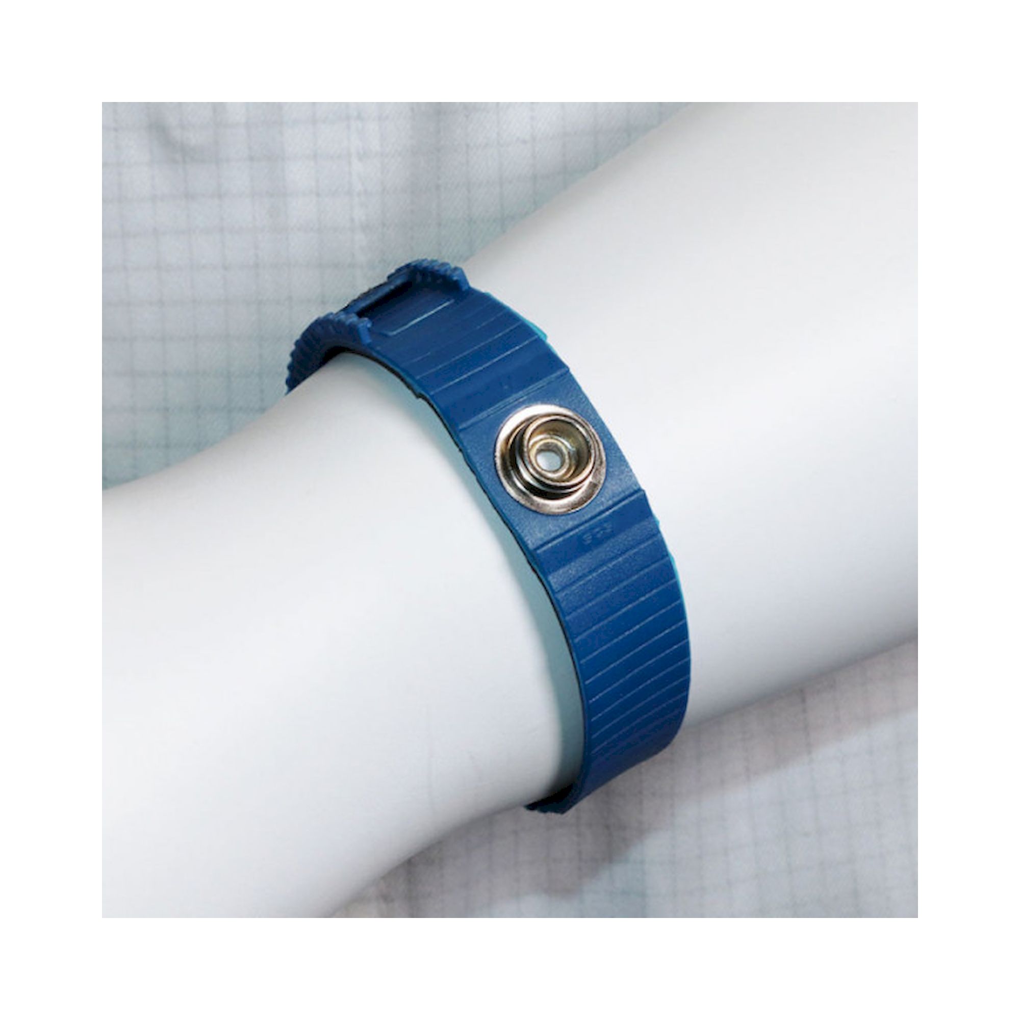 ESD-Erdungsarmband, Thermoplastik, blau , DK10