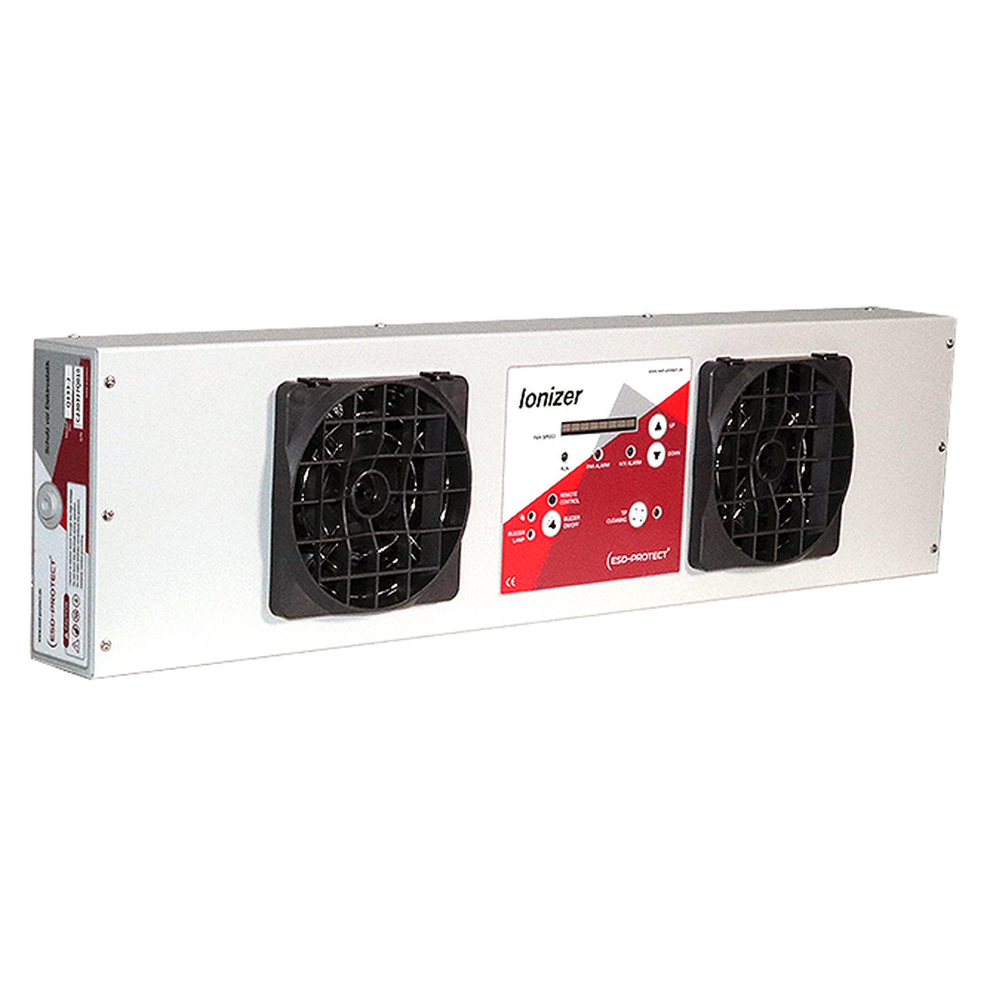 Overhead-Ionisator Q133-2 mit 2 Lüftern, DC, selbstbalancierend ± 2 V - A1-ESD EP0402010