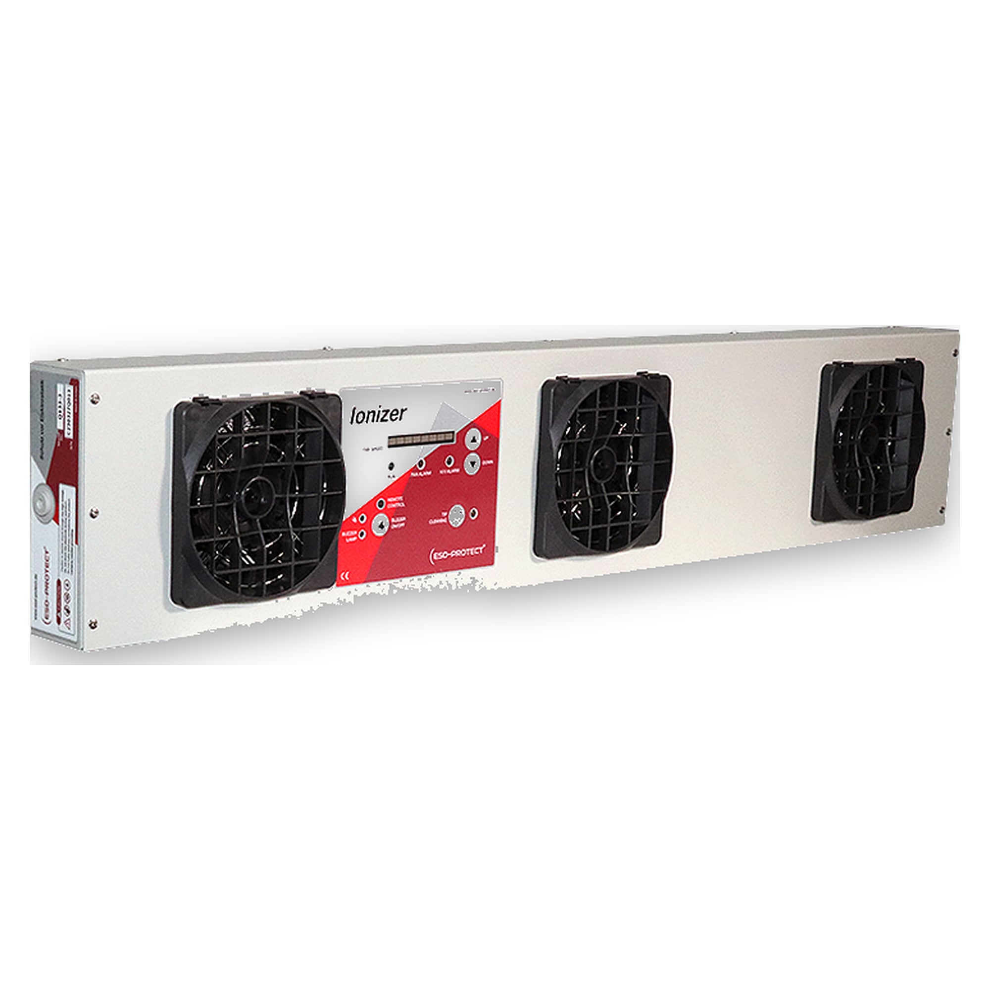 Overhead-Ionisator Q133-3 mit 3 Lüftern, DC, selbstbalancierend ± 2 V - A1-ESD EP0402011