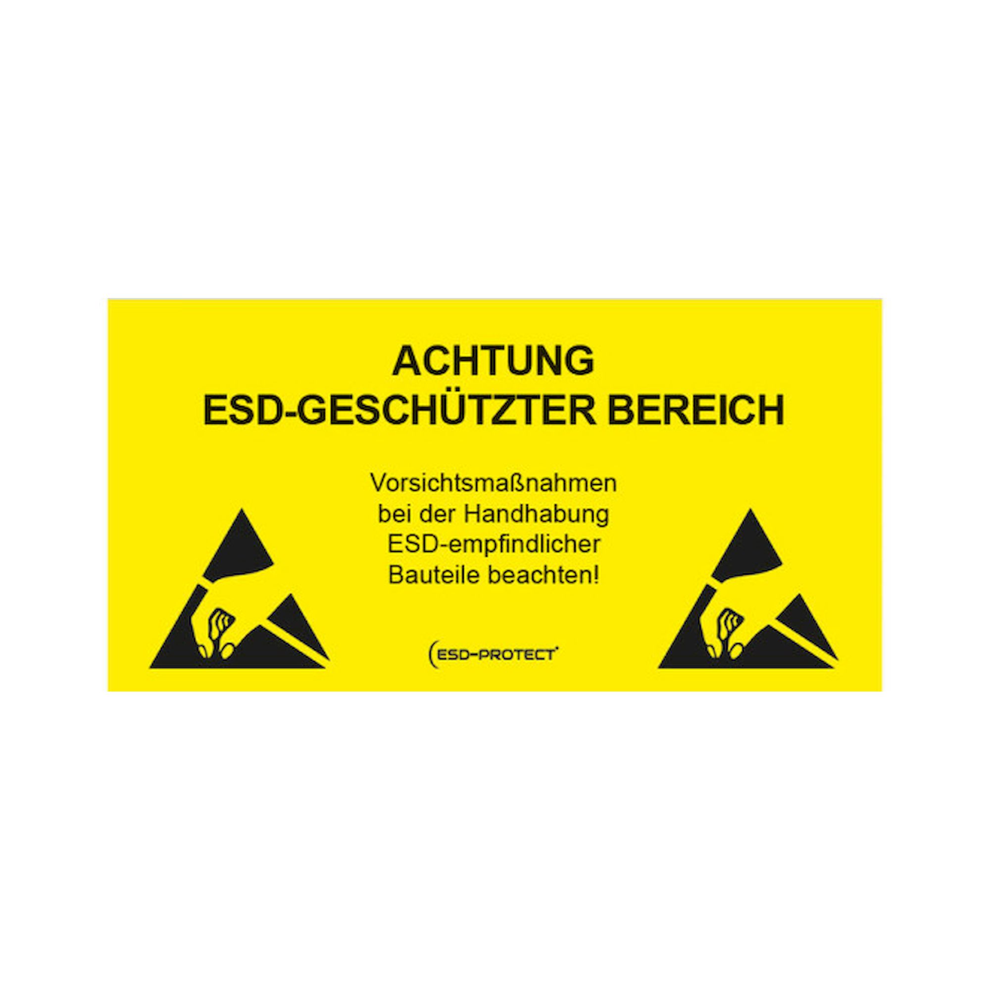 EPA-Warnschild, DE, Hartplastik, 500x300 mm