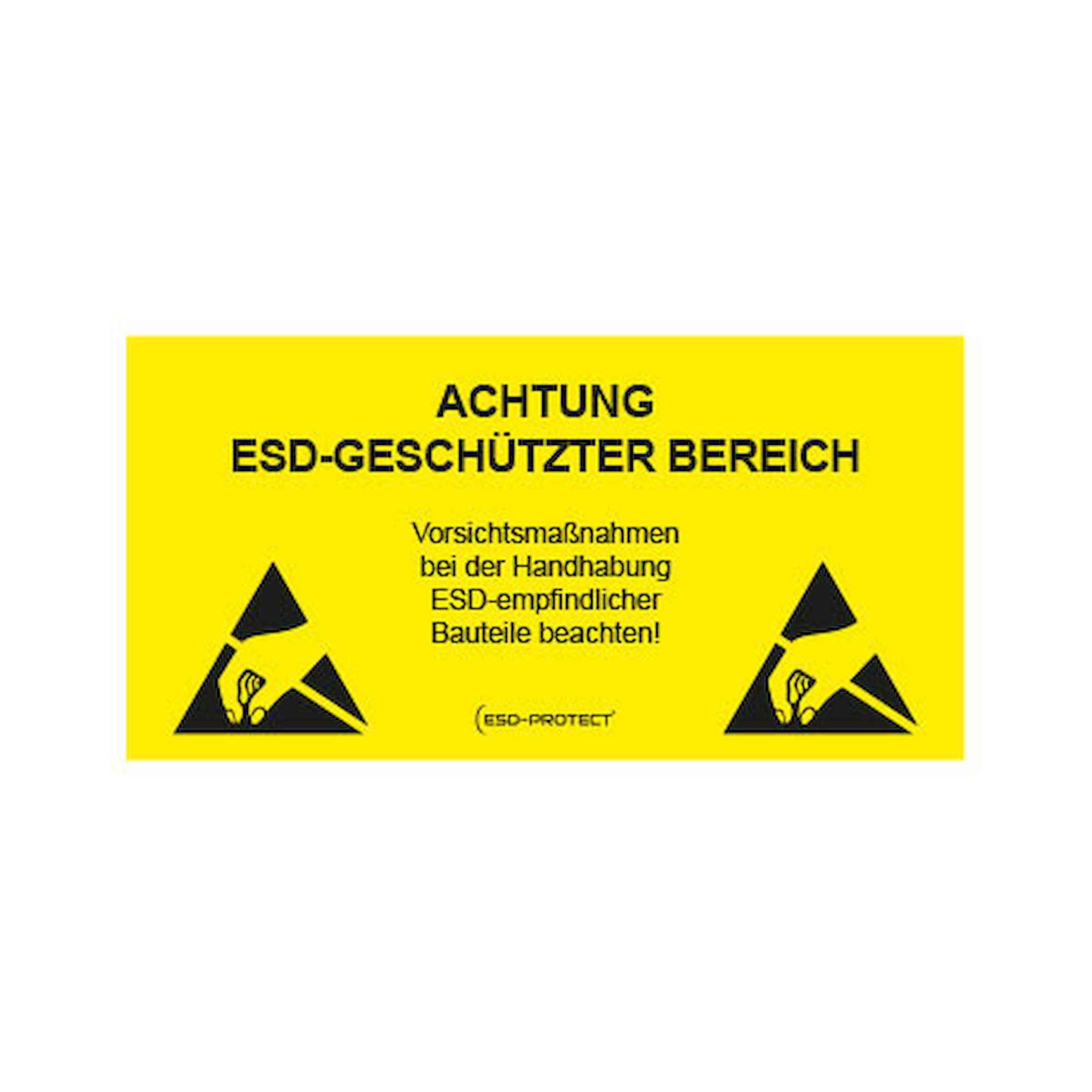 EPA-Warnschild, DE, Hartplastik, 300x150 mm