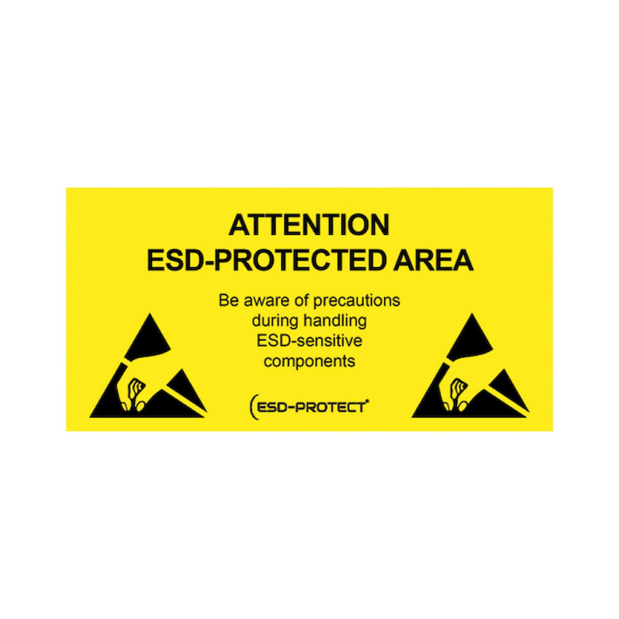 EPA-Warnschild, EN, Hartplastik, 300x150 mm
