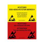 EPA-Warnschild und Ausgang, DE und DE-EN, 500x300