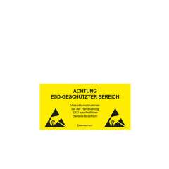 EPA-Aufkleber "ESD-geschützter Arbeitsplatz"
