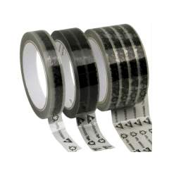 ESD-Klebeband transparent mit ESD-Symbol, 66 m
