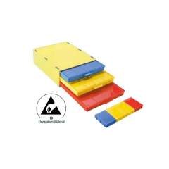 Komplettschränke gelb mit SMD Klappboxen