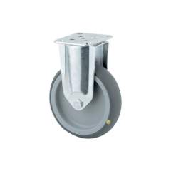 Tente ESD-Bockrolle, Plattenbefestigung