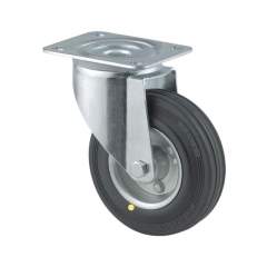 Tente ESD-Lenkrolle, Plattenbefestigung