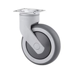 Tente ESD-Lenkrolle, Plattenbefestigung