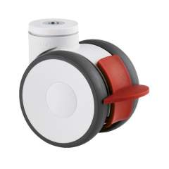 Tente ESD-Lenkrolle, Anschraubloch, Feststeller