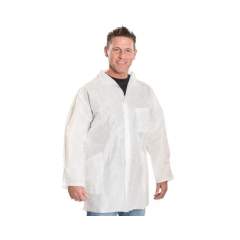 ESD-Einwegkittel, weiß, (50 Stück)