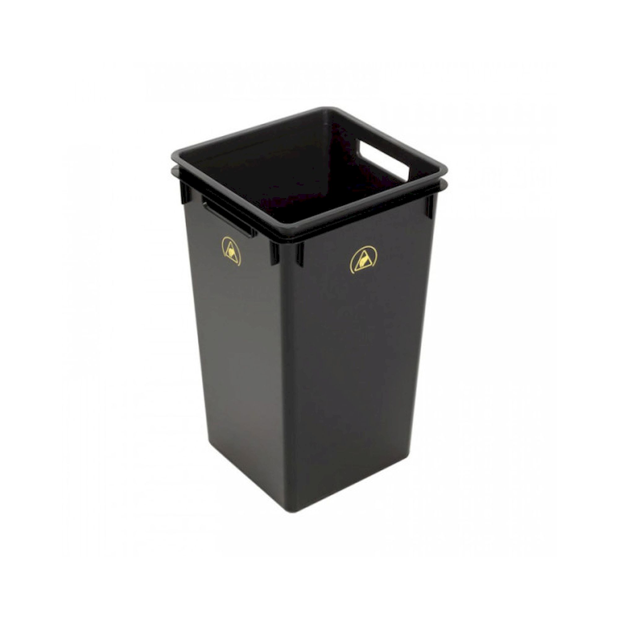 ESD-Abfallbehälter, ohne Deckel, 40l