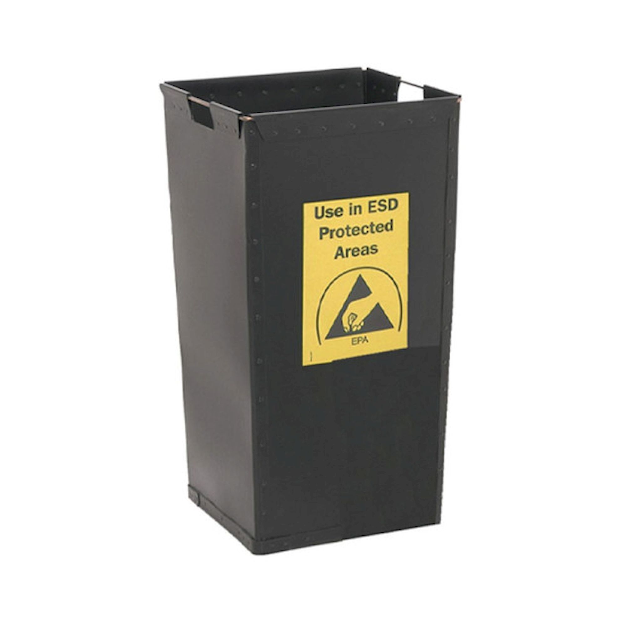 ESD-Abfalleimer, ohne Deckel, 50l