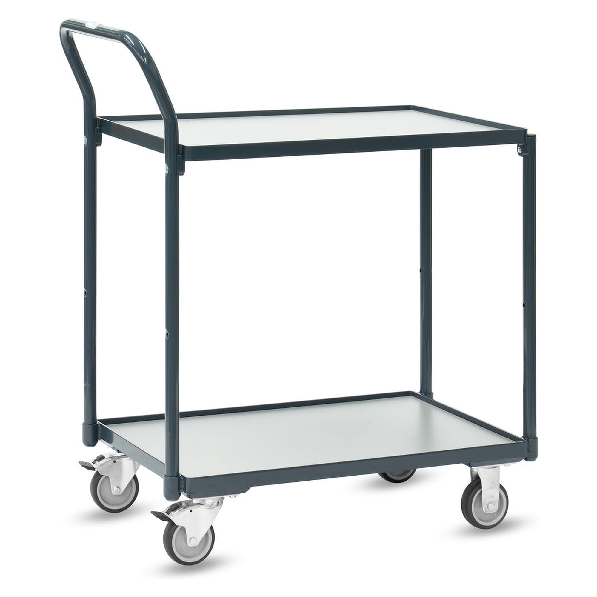 Chariot de table 2 plateaux 740 x 480 mm, 200 kg - Fetra 2240-7016