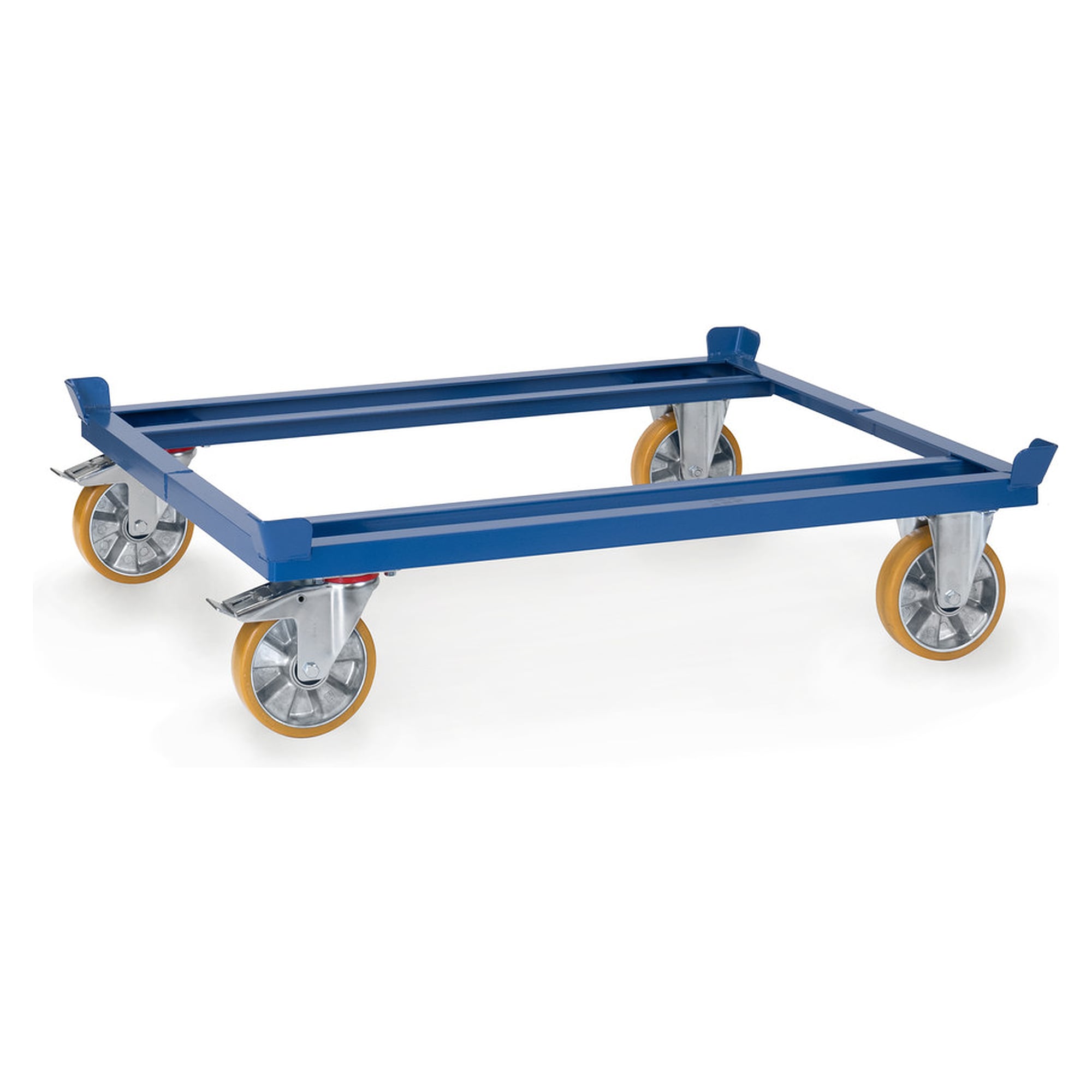 Paletten-Fahrgestell 1210 x 1010 mm 1200 kg, Polyurethan - Fetra 22852