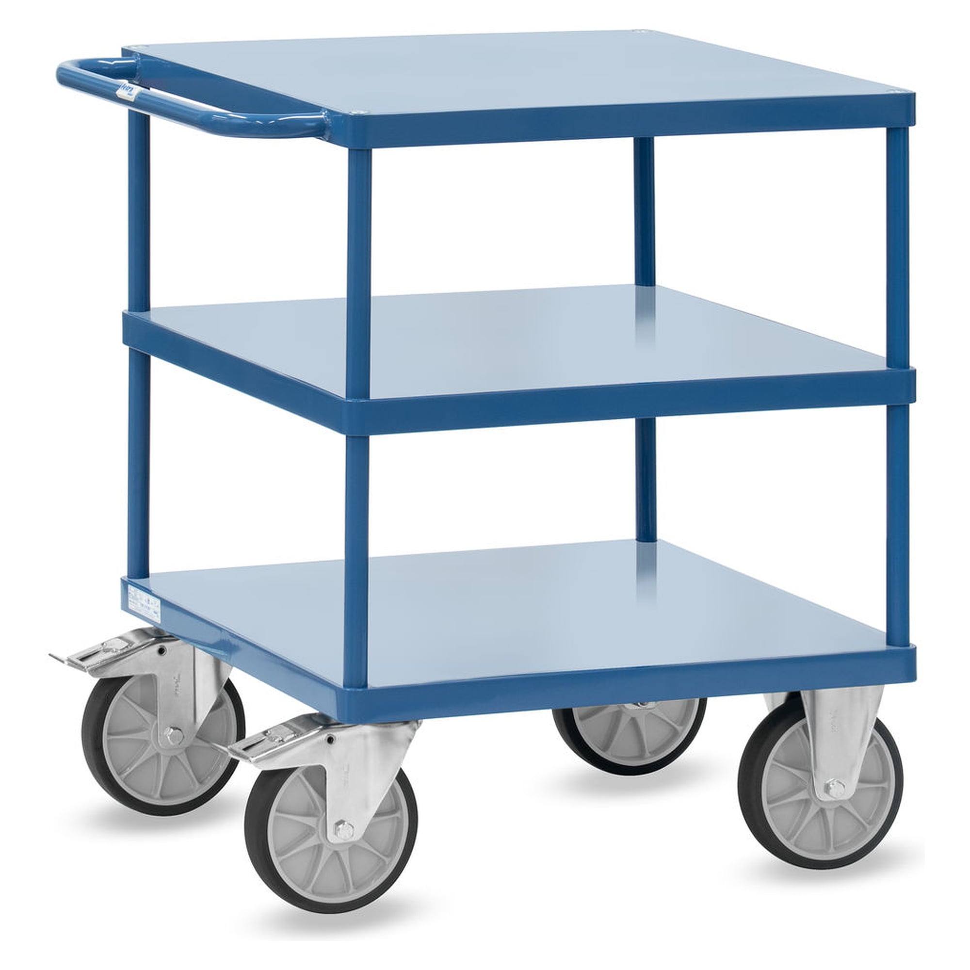 Platform Table Trolley 600 kg, 700 x 700 mm Load Area - Fetra 2417B