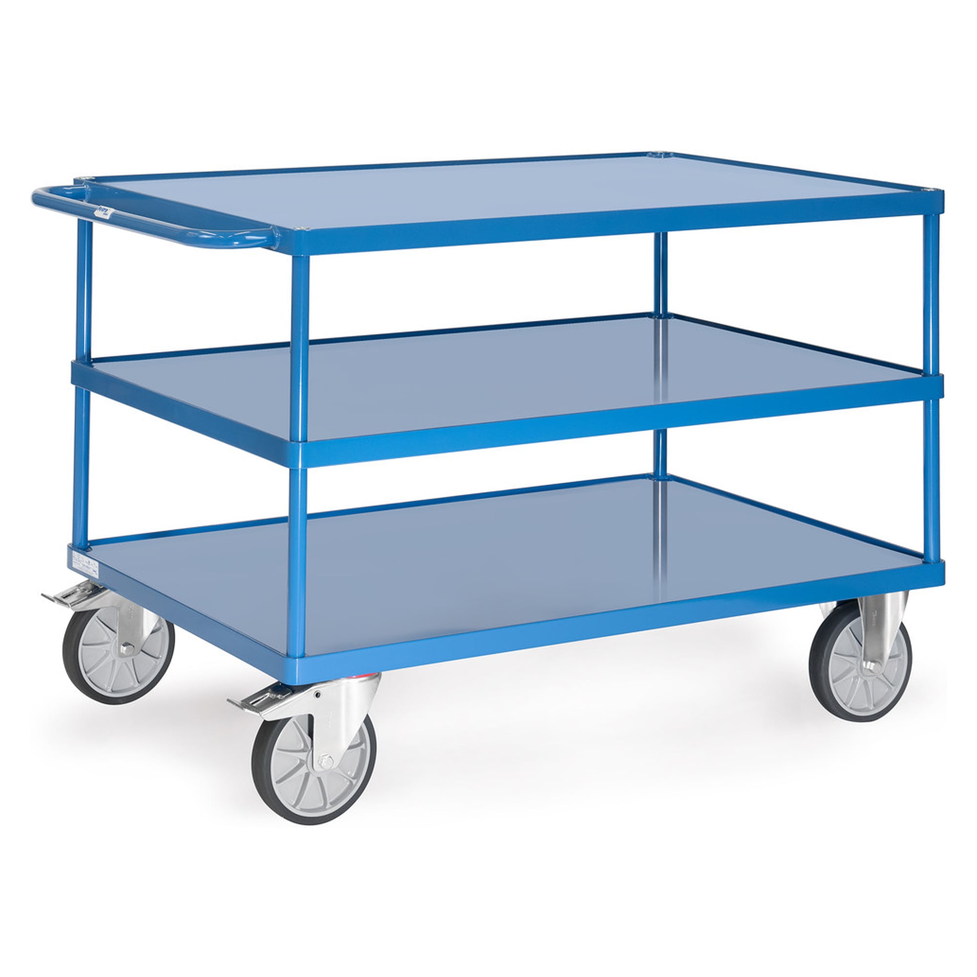 Tray Table Trolley 600 kg, 1200 x 800 mm Load Area - Fetra 2423W