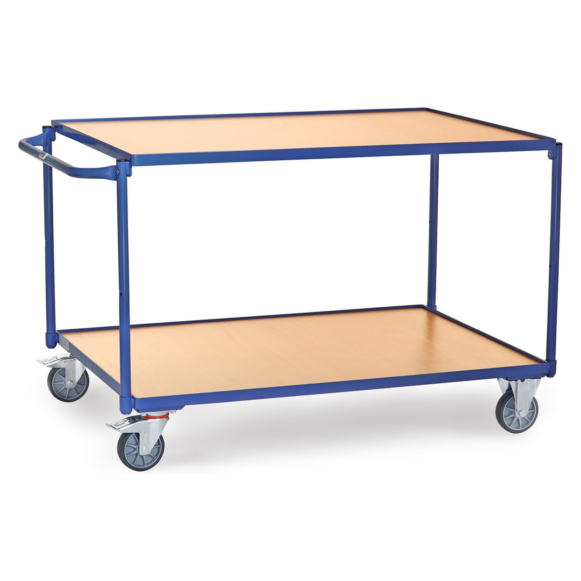 Tischwagen 2 Etagen Ladefläche 1200 x 800 mm TPE 120 kg/Etage - Fetra 2946