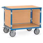 Tischwagen mit 3 Wänden, 250 kg, Ladefläche 1.200 x 800 mm - Fetra 3403