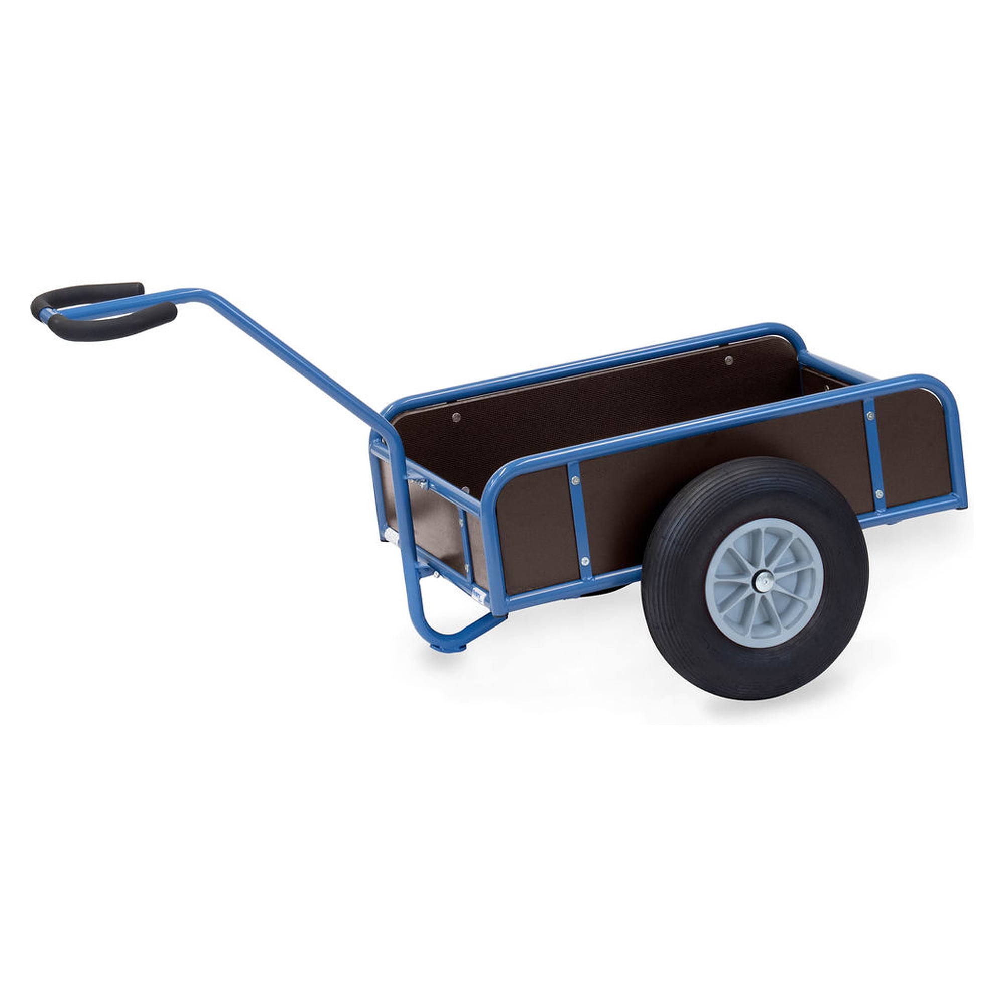 Box Cart 4108P 500 kg, PU foam wheels Ø400 mm - Fetra 4108P