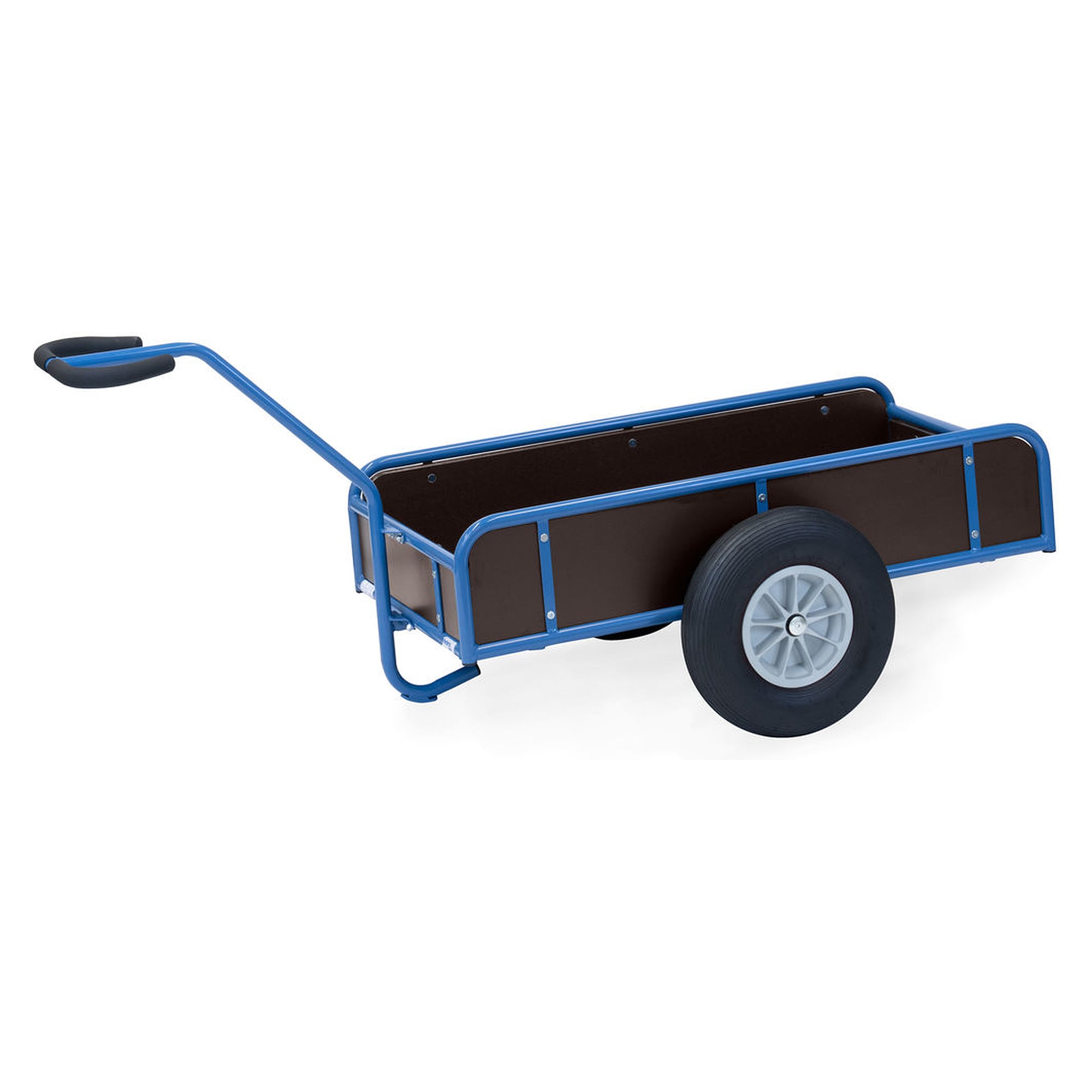 Chariot à caisse 4109P 500 kg, roues en mousse PU Ø400 mm - Fetra 4109P