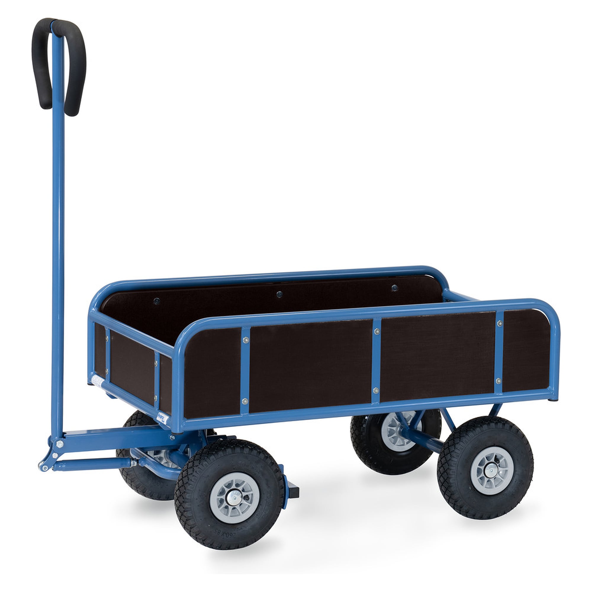 Chariot 4 roues 4122L 800 kg, roues gonflables Ø260 mm - Fetra 4122L